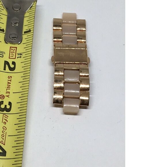 Authentic Michael Kors Band Partial Links Clasp Use For Parts 20mm  V599 - Picture 1 of 6